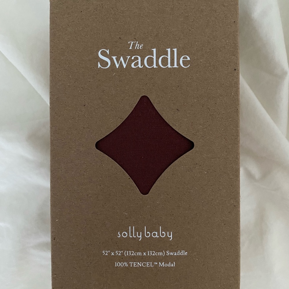 NWT • Solly Baby Swaddle (Ember)